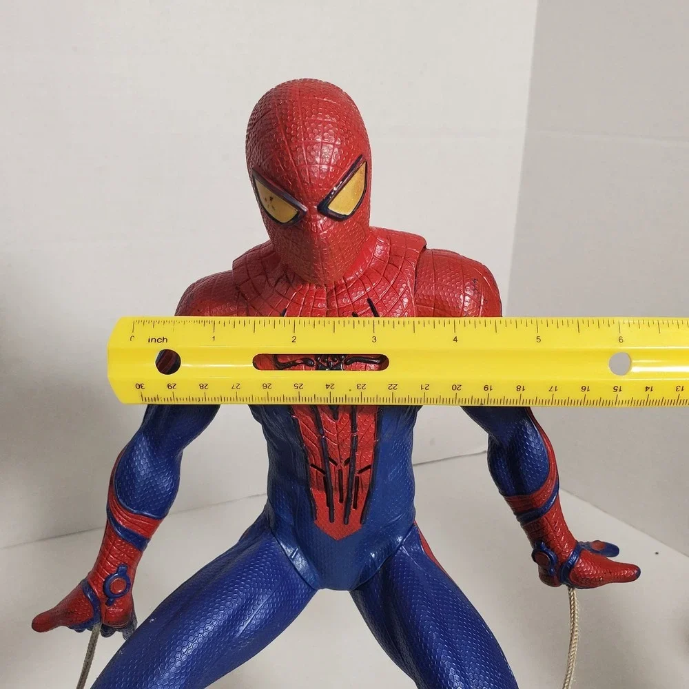Marvel The Amazing Spider-Man Action Figure‎ 12" Pull String Web Toy - Picture 13 of 16